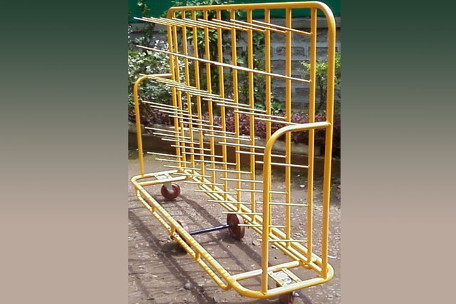 Speed Frame Bobbin Trolley Cap. 60 (Single Sided)