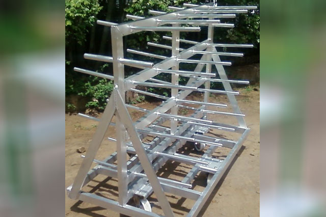 Xorella Trolley in Aluminium Cap. 75